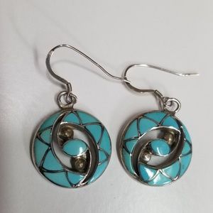 Brand new Sleeping Beauty Turquoise Earrings